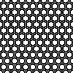 Honeycomb seamless pattern.Vector illustration.Hexagonal cell texture. Grid background.Geometric design. Modern stylish abstract texture. Template for print, textile, wrapping and decoration