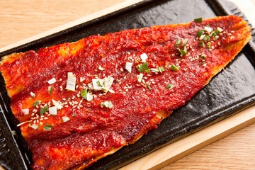 grilled dried pollack