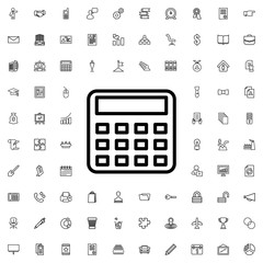 calculator icon illustration