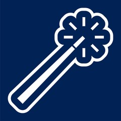 Magic wand vector icon - Illustration