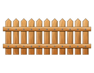 Wooden Fence isolated vector symbol icon design. Beautiful illustration isolated on white background
