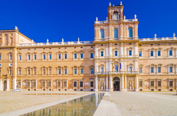 water in front of Royal palace