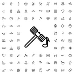 hammer icon illustration