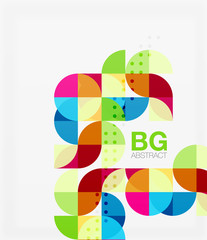 Circle banner background