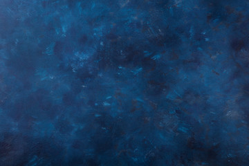 Naklejka premium Dark blue stone background with high resolution. Top view. Copy space