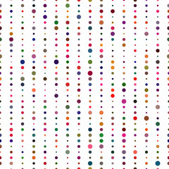 Seamless Stripe Pattern. Vector Colorful Texture