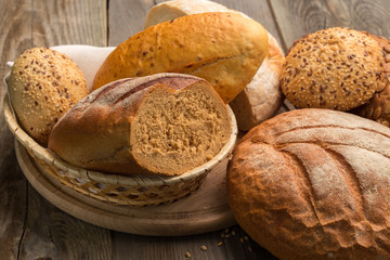 Fresh fragrant bread