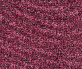 Fototapeta premium Pink color knitting cloth texture.