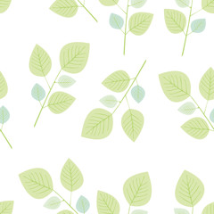 Fototapeta premium Beautiful seamless background with tree branches. Perfect background greeting cards and invitations to the wedding, birthday, mother's day and other seasonal holidays