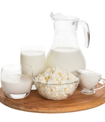 still life of dairy products