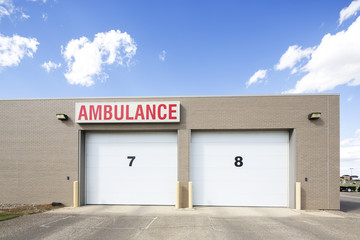 Parking Area Of Ambulance