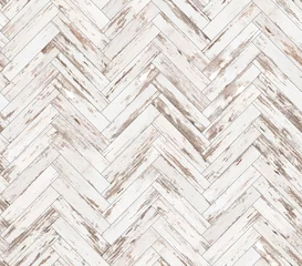Printed roller blinds Wooden texture Herringbone old painted parquet seamless floor texture