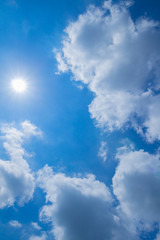 Blue Sky And Clouds