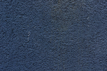 Blue wall surface texture.