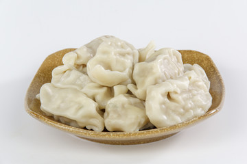 Fototapeta na wymiar Dumplings isolated on white background
