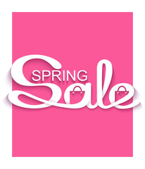 Sale banner with calligraphic inscription