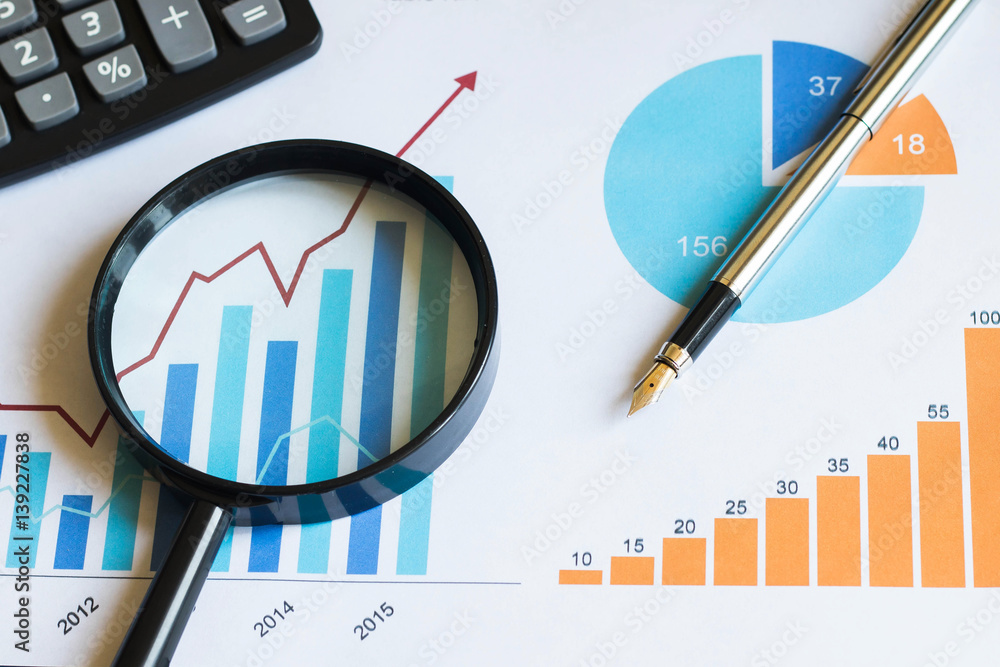 Poster сhart business diagram file statistic graph