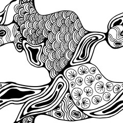 Abstract seamless background pattern