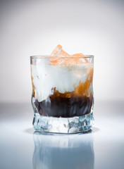 cocktail closeup white Russian