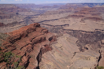 Grand Canyon an einem wundersch&ouml;nen Sommertag