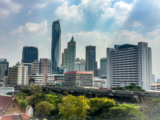 bangkok cityscape