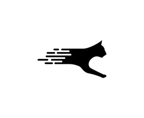 Fototapeta premium Cat logo