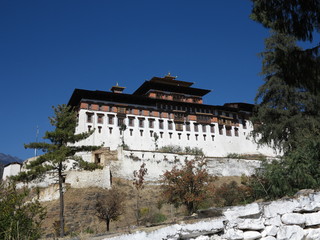 Ringpung Dzong - south side- Paro Bhutan