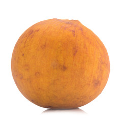Santol fruit isolated on white background