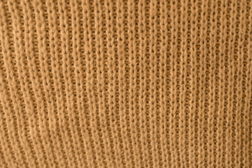the texture of a knitted sweater close-up