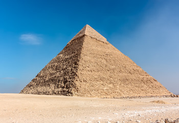Fototapeta na wymiar Pyramid of Khafre at Giza