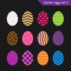 Easter eggs set
