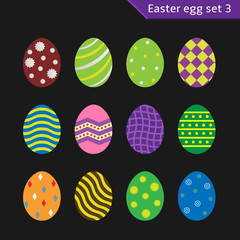 Easter eggs set