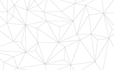 Fototapeta Vector Geometric background with Triangles. Black and white geometric background. obraz