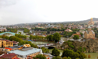 Obraz premium Nice view of Tbilisi, Georgi