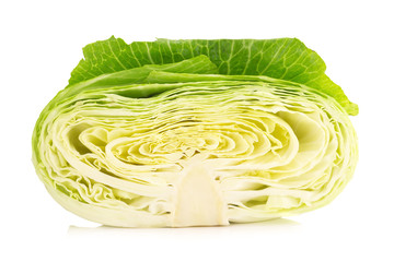 cabbage isolated on white background