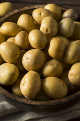 Raw Organic Baby Gold Potatoes