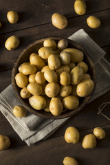 Raw Organic Baby Gold Potatoes