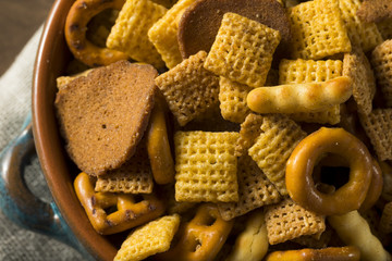 Homemade Salty Snack Party Mix
