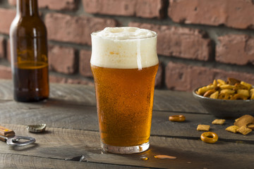 Cold Refreshing American Lager Crafter Beer