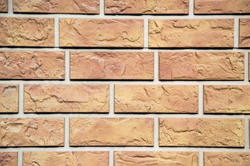 Background of old vintage brick wall