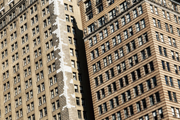 Fototapeta na wymiar Large Apartment Building Manhattan
