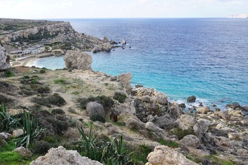 Fototapeta na wymiar Paradise Bay Malta (2)