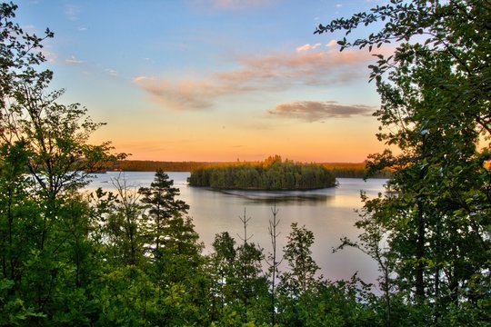 Nature reserve Högakull in Sweden