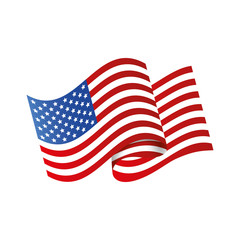 Obraz premium United States patriotic symbol icon vector illustration graphic design