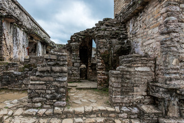The ruins in Palenque, Mexico