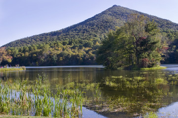 Otter Lake and Lodge Blue Ridge Parkway Virginia