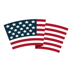 United States patriotic symbol icon vector illustration graphic design