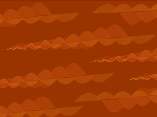 Dark orange and red abstract background. Vector illustration.