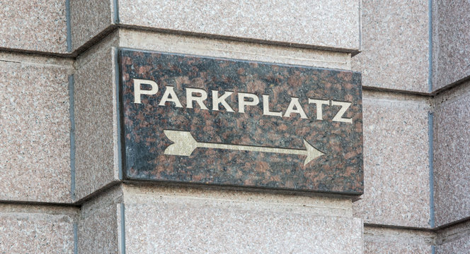Schild 204 - Parkplatz