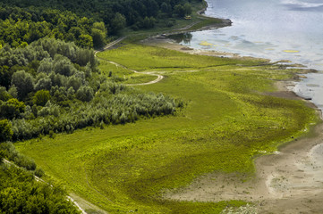 River landscape, Ukraine, Western Ukraine, Kitaigorod